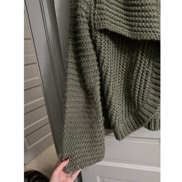 LOU & GREY Olive Green Knit Cardigan XL - Picture 6 of 6